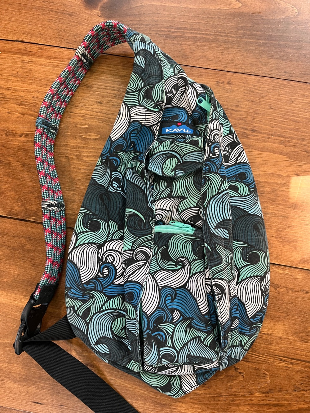 Kavu Rope Bag Ocean Waves